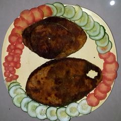 A picture of Kingfish fried fish.