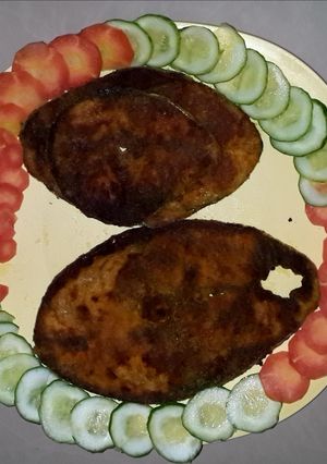 A picture of Kingfish fried fish.