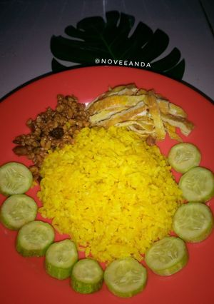 Foto resep Nasi goreng kunyit