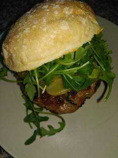 Una foto de Hamburguesa de ternera
