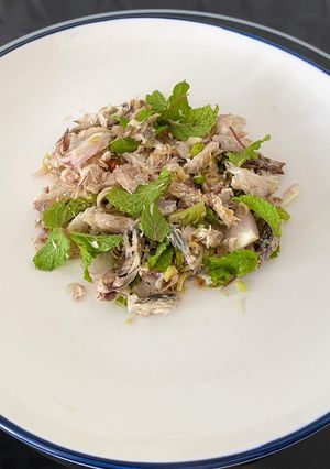A picture of Spicy Mackerel Salad.