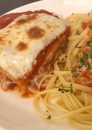 Parmezános padlizsán recept fotója
