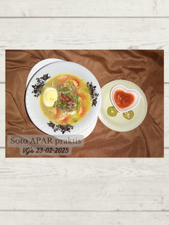 Foto resep Soto APAR (ati & paru) Praktis