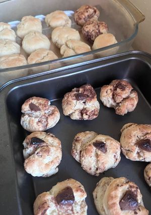 Una foto de Cookies vainilla y chocolate