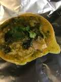 PESCADO EMPAPELADO EN SALSA VERDE CON CHILE POBLANO ©