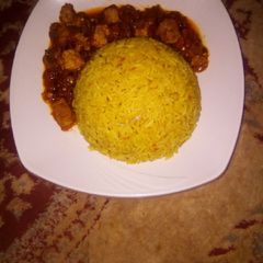 A picture of Curried Rice.