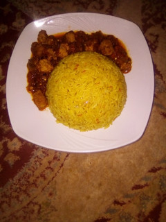 A picture of Curried Rice.
