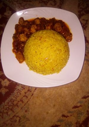 A picture of Curried Rice.
