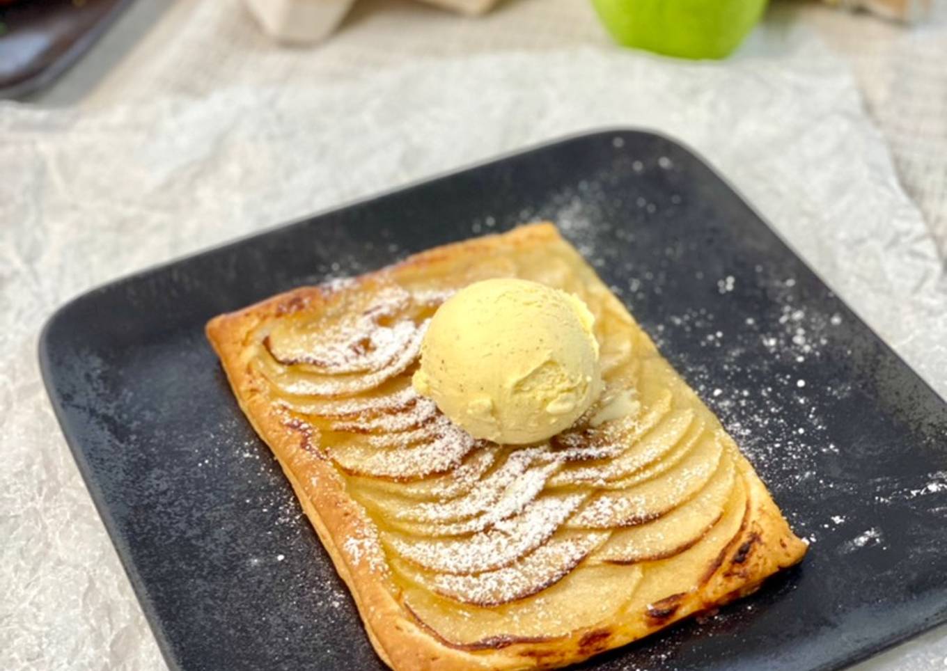 Tarte fine au pommes