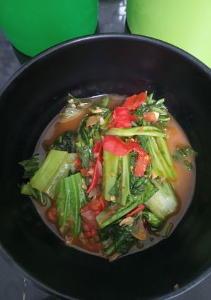 Foto resep Tumis pedas sawi pahit