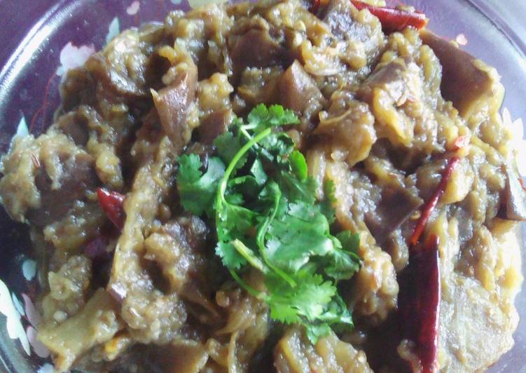 Steps to Prepare Speedy Baingan Bharta Recipe