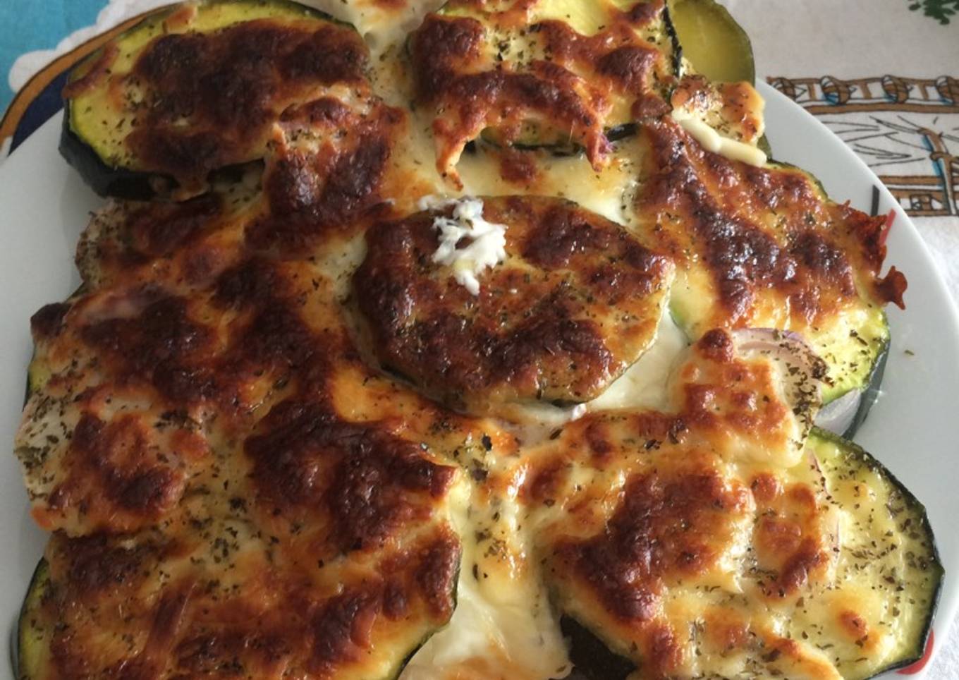 Pastel de calabacín