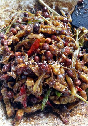 Foto resep Kering tempe teri kacang