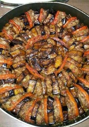 صورة لوصفة كباب باذنجان