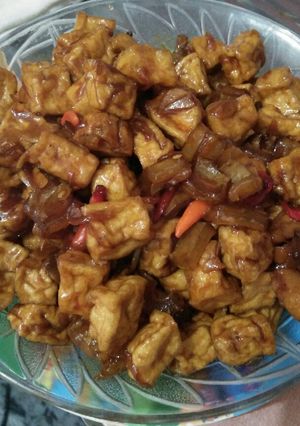 Foto resep Tahu Cecek Sapi Masak Kecap