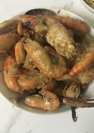 Hình của món Tôm sốt me.