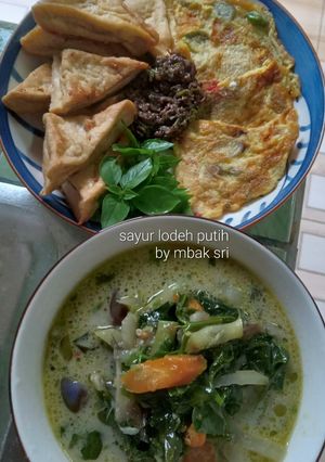Foto resep Sayur lodeh putih/tanpa kunyit