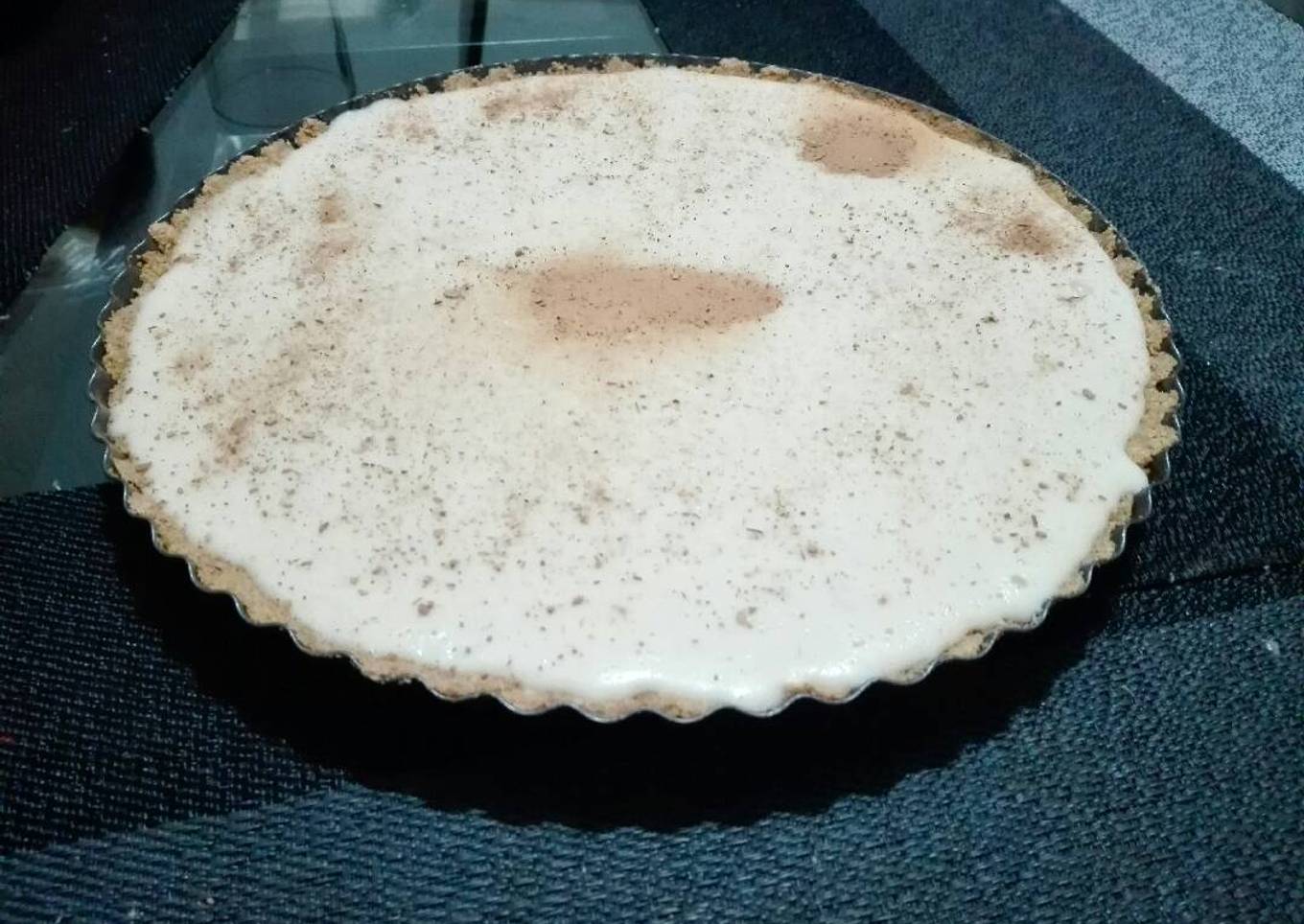 Tarta de arroz con leche