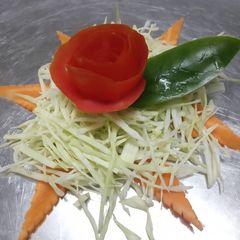 Vegetable carving A picture of Vegetable carving.