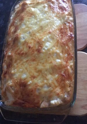 Darált húsos rakott karfiol recept fotója