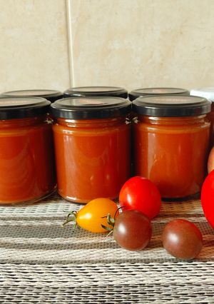 Gyerekbarát almás ketchup recept fotója