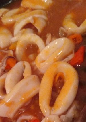 Foto resep Cumi Saus Padang