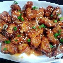 A picture of Chinese Orange Chicken.