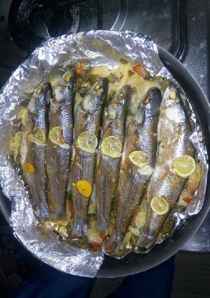 صورة لوصفة صنية بوري بالبطاطس