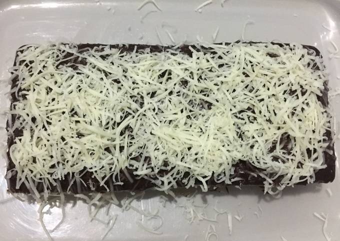 Brownis milo keju kukus (no mixer)