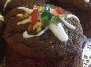 Una foto de Torta Negra a base de harina de Avena