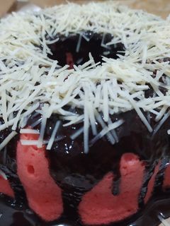 Foto resep Bolu kukus pop ice strawberry