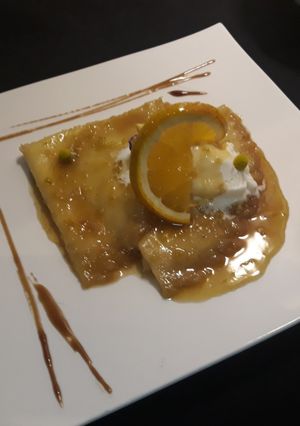 Una foto de Crep suzette