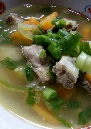 Foto resep Sup ayam seger