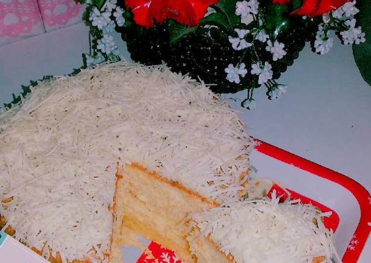 Cheese cake jadul ala simple banget