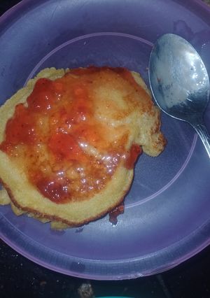 A picture of Quick Pancakes with Evaporated Milk.