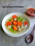 Sop Gambas Wortel Bakso
