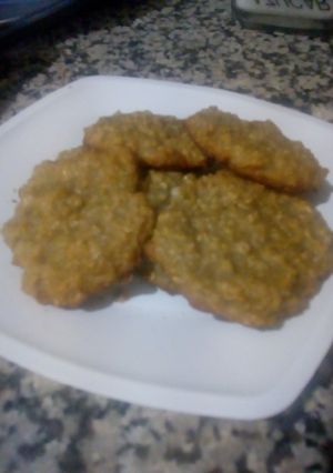 Una foto de Galletas fáciles de avena y manzanas