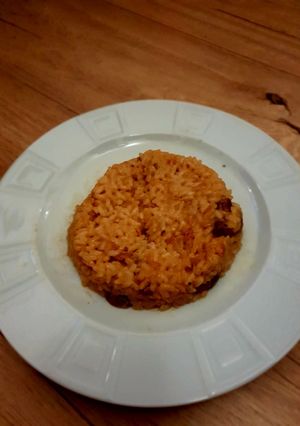 Une photo de Risotto au champignon