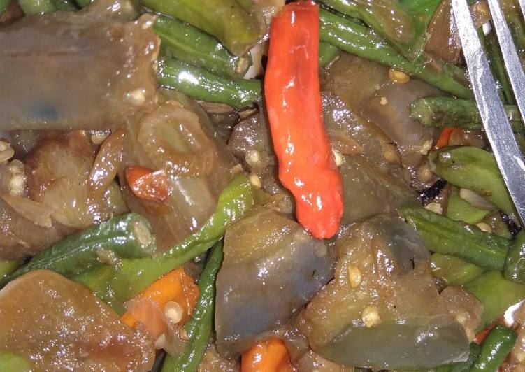 1. Tumis Terong Kacang Panjang mantuLLL