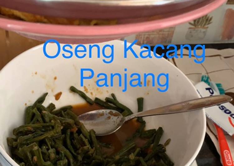 Oseng kacang panjang mudah