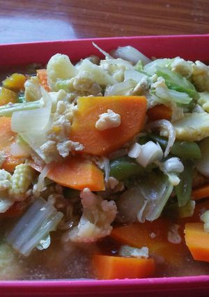 Foto resep Capcay Kuah ala ala Chinese