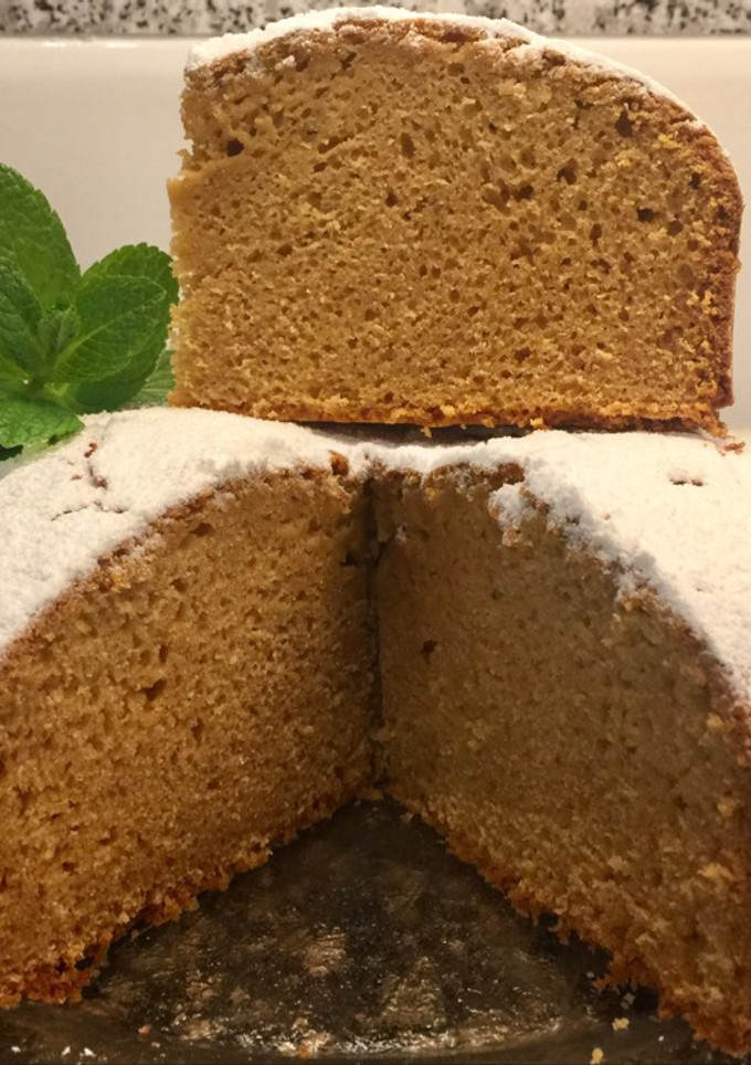Una foto de Bizcocho de Dulce de leche y plátano