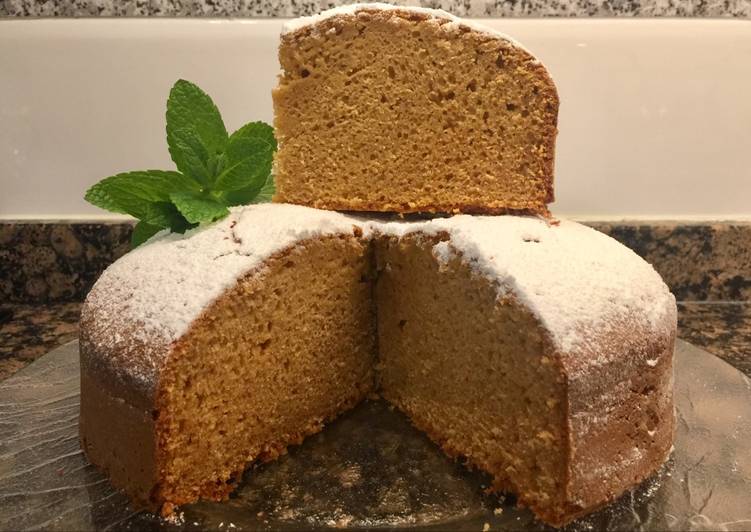 Bizcocho de Dulce de leche y plátano