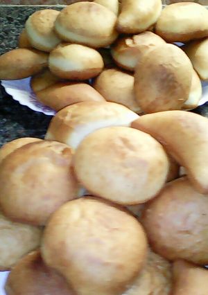 A picture of Mahmri or maandazi.