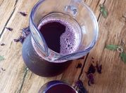 Une photo de bissap menthe