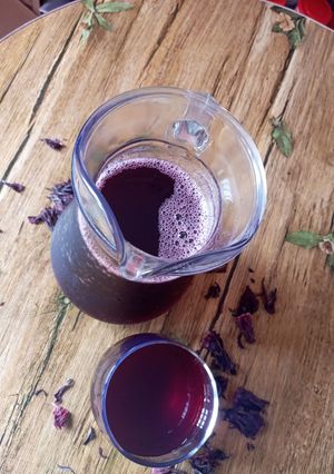 Une photo de Jus d'hibiscus / bissap