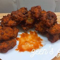Spring Onion and Potato Fritters A picture of Spring Onion and Potato Fritters.