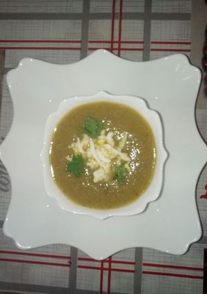 Une photo de La soupe de légumes (hrira)🇩🇿🇩🇿