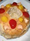 Roscón salado de reyes