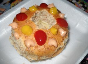 Una foto de Roscón salado de reyes